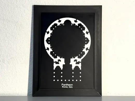 Pantheon | Architecture Wall Art Series