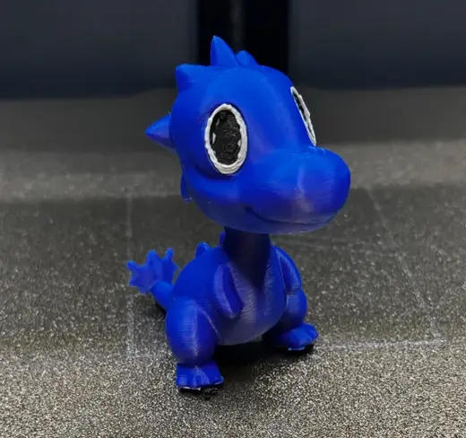 Cute diplodocus dragon figure (68mm tall)