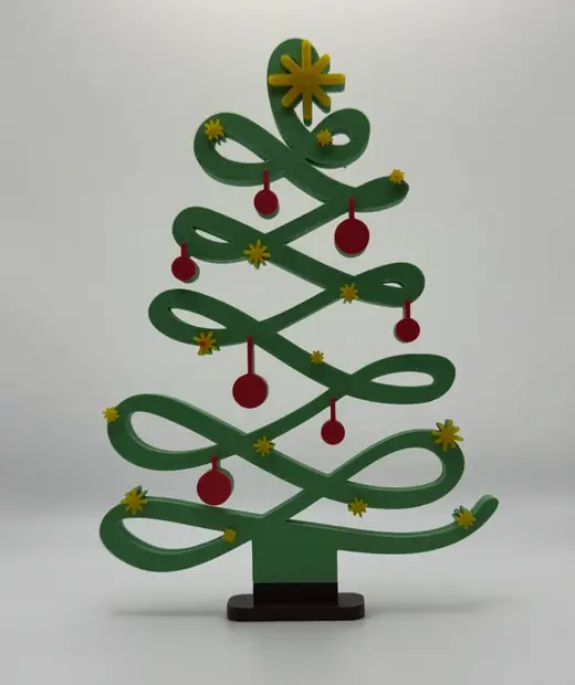 christmas tree with ornaments