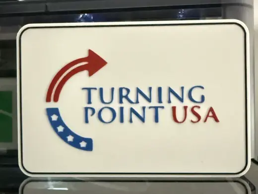TURNING POINT USA CHARLIE KIRK SIGN