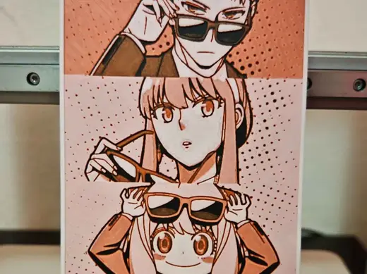 Spy x Family - Anya, Yor, Loid, Bond hueforge