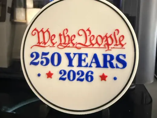 WE THE PEOPLE 250 YEARS - COASTER