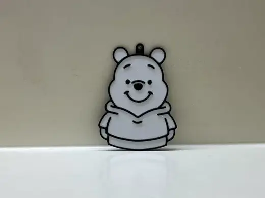 维尼熊涂色画挂件-DIY涂鸦填色手工卡-儿童涂色画画玩具