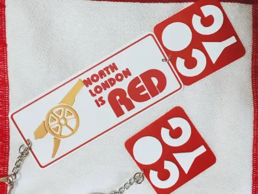 阿森纳英超联赛钥匙扣系列1-North london is red(可做冰箱贴)GOYG