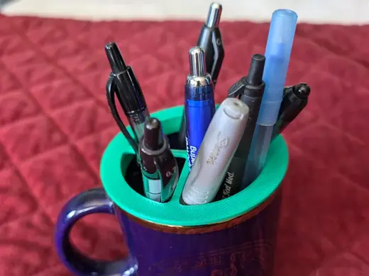 Mug Pen Organizer – Turn Any Mug into an Organizer