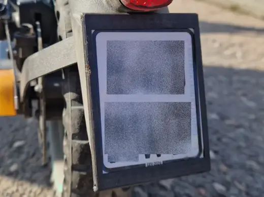 E Scooter Kennzeichenhalter Kennzeichenaufkleber