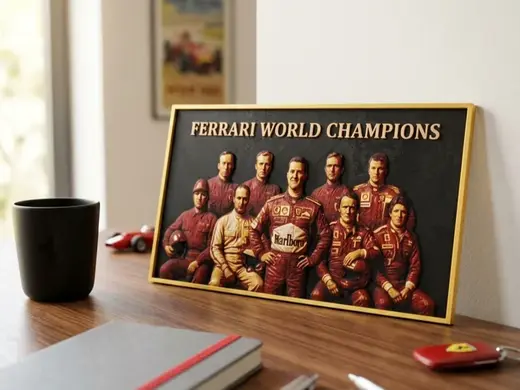 Ferrari World Champions - HueForge