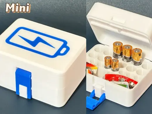 Battery Storage Box_mini/迷你电池收纳盒