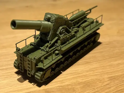 Karl Gerät Morter 1:64 (Long Barrel version)