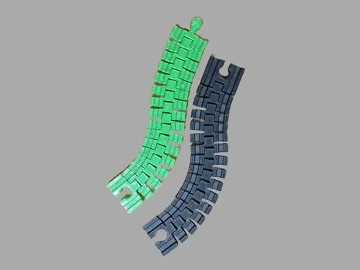 Flexible-rail