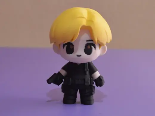 Leon Kennedy chibi Resident evil