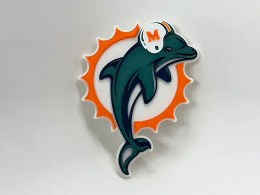 Miami Dolphins Logo 1997