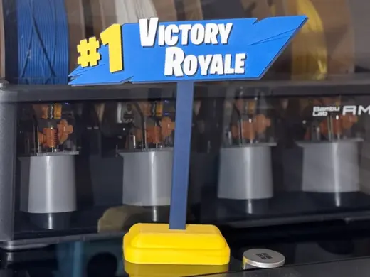 Victory Royale Trophy - NO AMS & NO GLUE