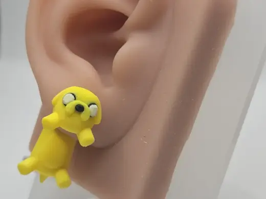 Jake the Dog Hanger Earring – Adventure Time