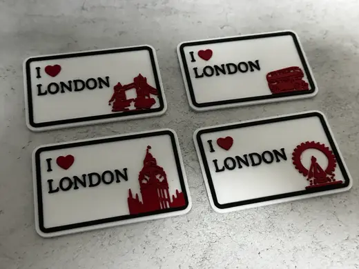 London Landmarks Fridge Magnets