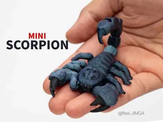 Mini Articulated Scorpion | Multi-Part