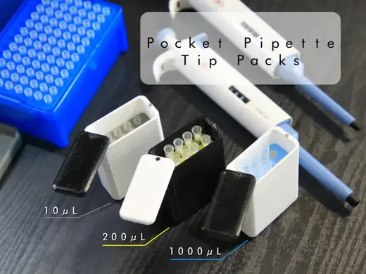 Pocket Pipette Tip Packs