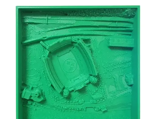 Pittsburgh Steelers 3D Stadium Map - Heinz Field