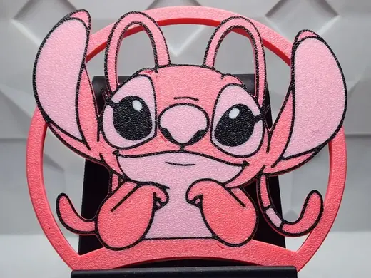 Angel Disney Ears for 5 magnet Modular Headband