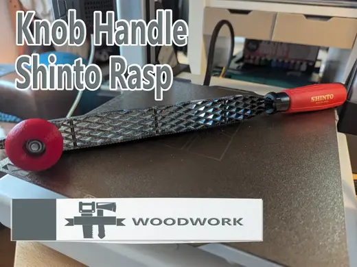 Knob Handle For Shinto Rasp