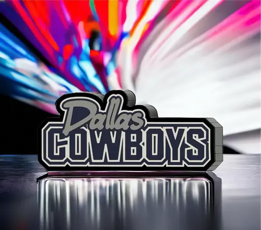 Dallas Cowboys LED Lamp
