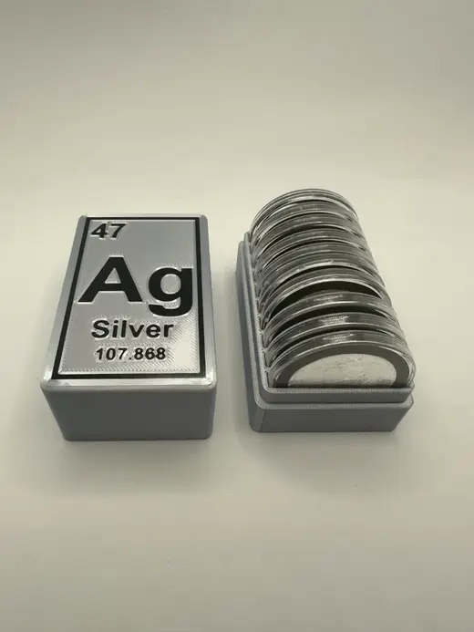 1 oz Coins Rounds Bars Holder Top only AG Element