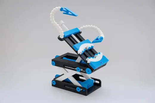 Tilt-lift table with fractal vice(100% 3D printed)
