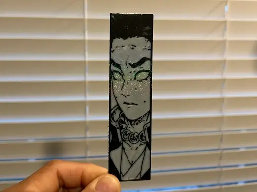 Demon Slayers - Gyomei Himejima Bookmark