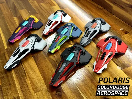 Colordodge Aerospace Polaris Toy Spaceship Kit