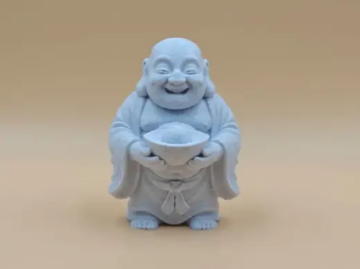 Laughing Buddha holding Golden Yuanbao