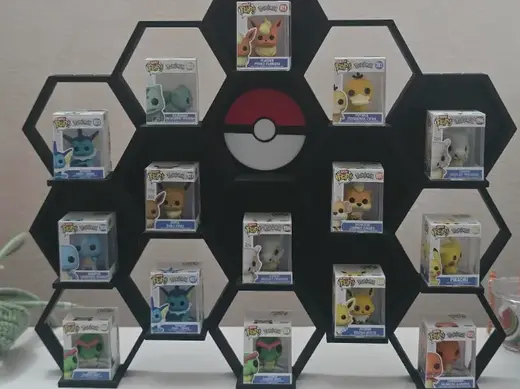 Funko Bitty Pop Modular Hexagon Holder