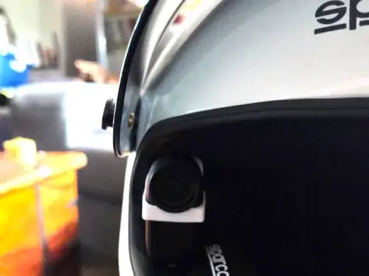 Insta360 GO 3S Side Camera Mount for Sparco Helmet