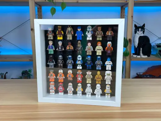 Minifigure display plate for IKEA Sannahed Frame