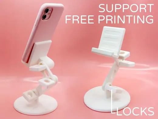 Adjustable Phone Stand O by Pork3D.com