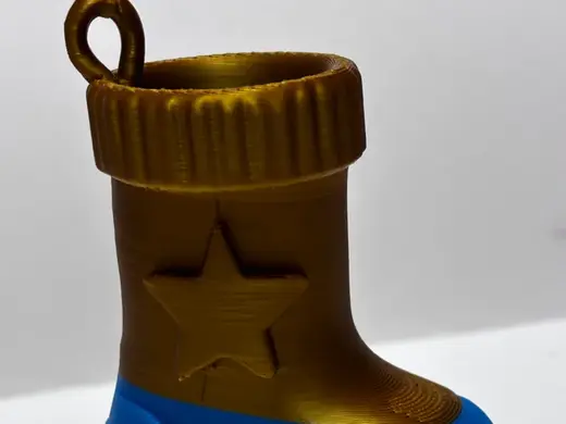 Christmas sock candy holder