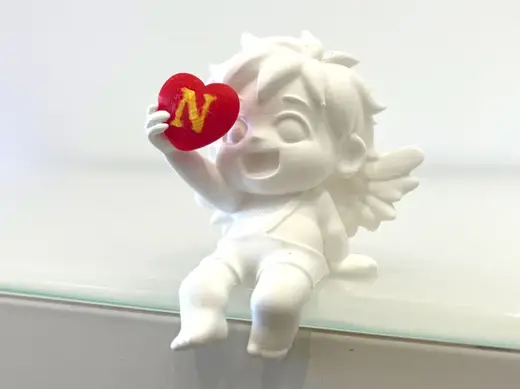 Adorable Chibi Cupid Just Stole Your Heart