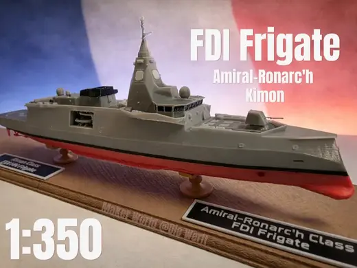 FDI Frigate French & Hellenic Navy 1:350