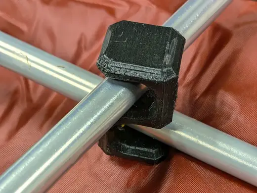 Simple Tent Pole Swivel