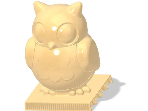 Hilfreiche Schreibtischeule auf MOKU Design