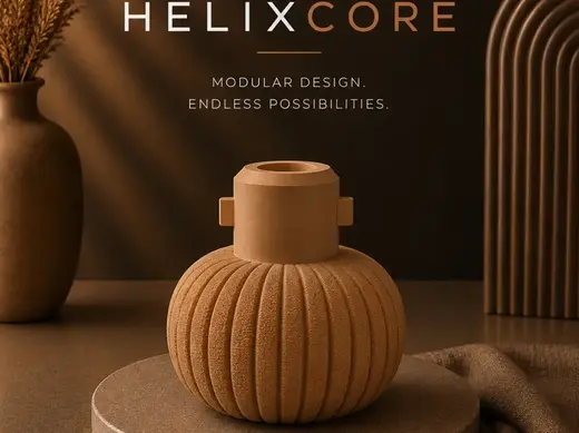 Lumi-Mod HelixCore Modular Candle Holder