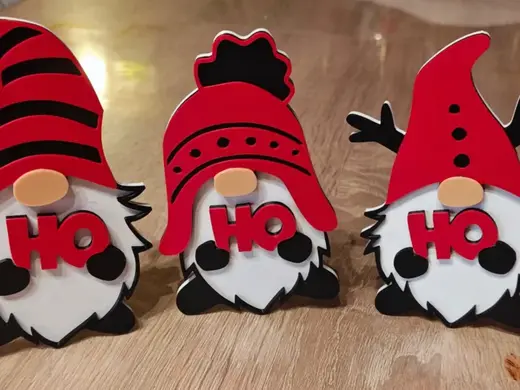 3 Gnome Ho Ho Ho