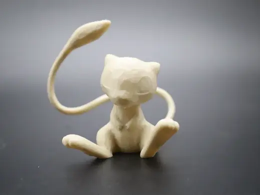 Low Poly Mew Pokemon