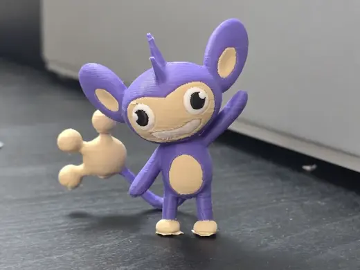 Aipom Colored