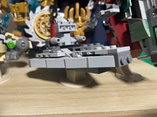 Stand for LEGOs microfighter