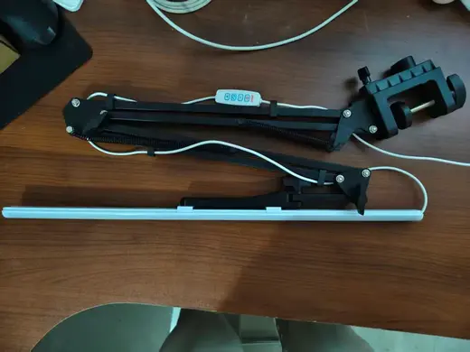 手机支架改灯架