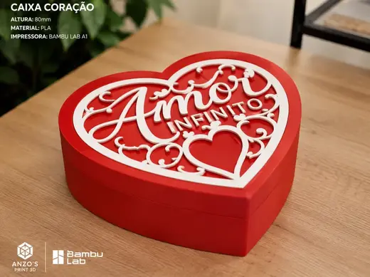Amor Infinito Heart Box