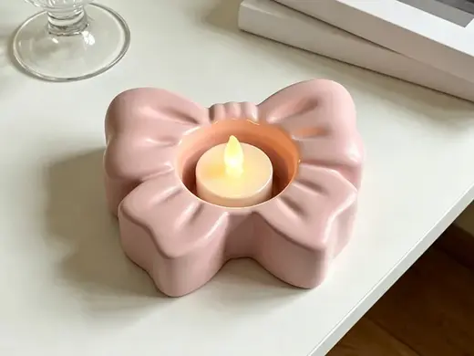 蝴蝶结灯台