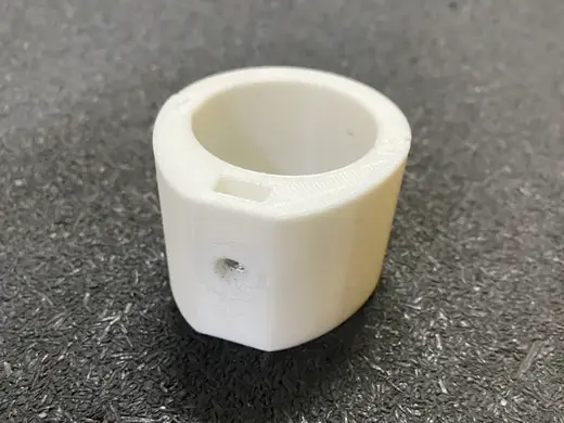 Abraçadeira 32mm para suporte de garrafa na bike