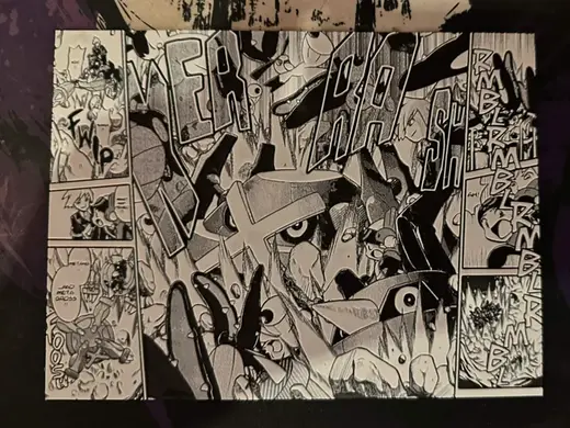 Chroma Canvas Pokemon Manga Panel Metagross