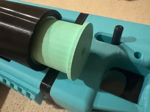37mm 3.5 inch shell casing with built in bushing